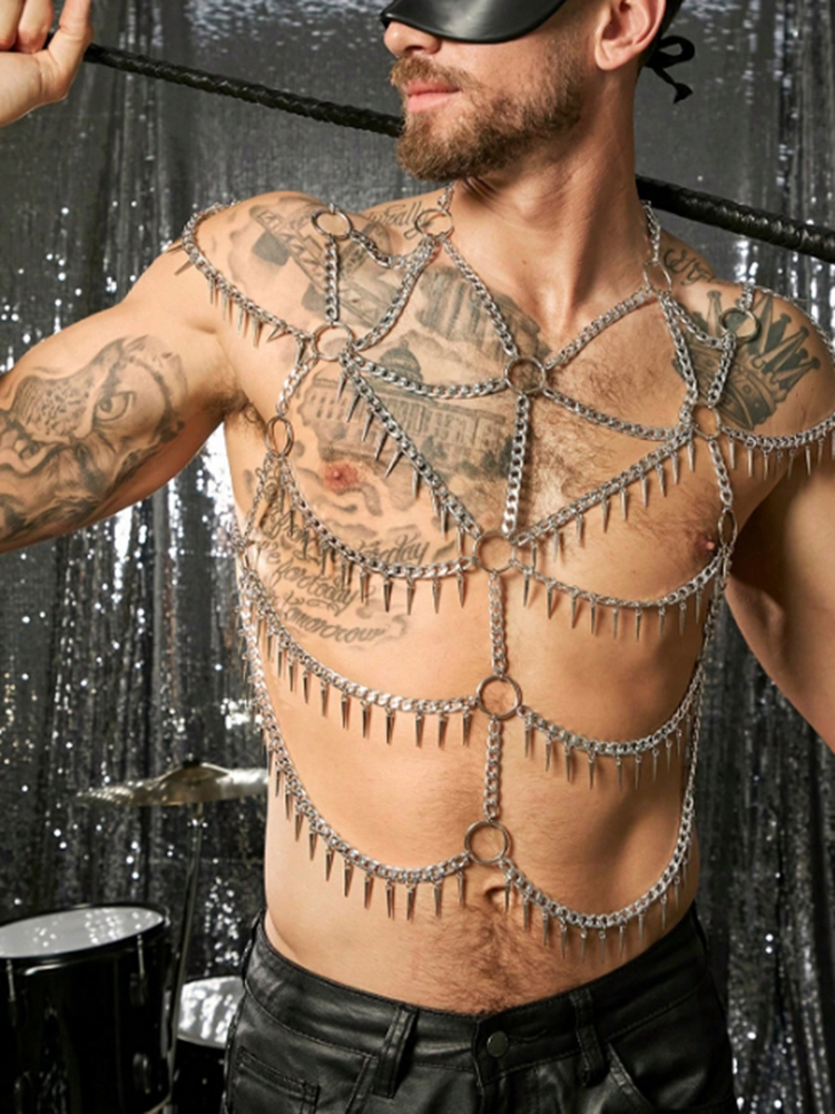 Men'S Accessories Chain - Tassels Chain Body Shoulder Sexy Body