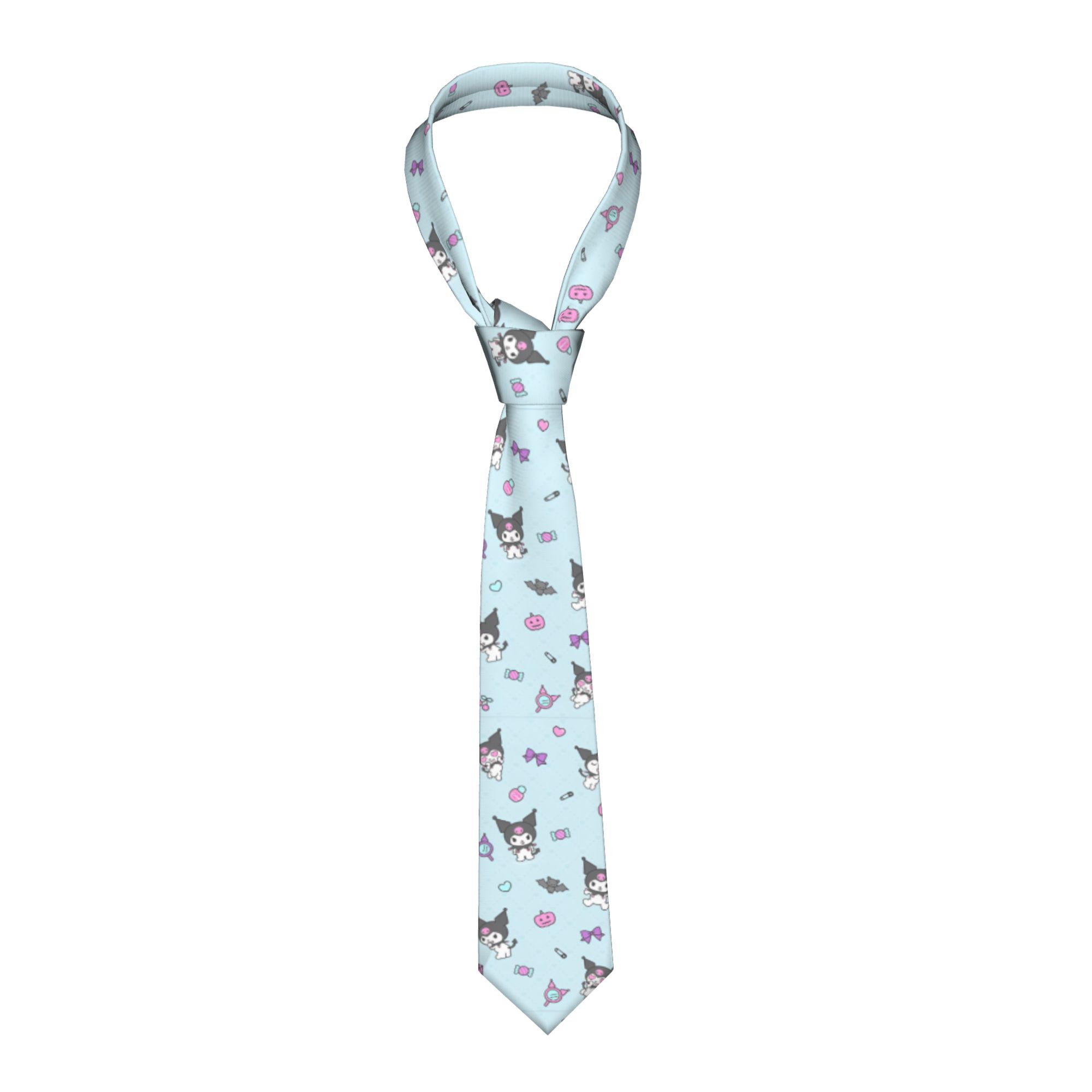 Men'S Accessories Office - Kawaii Kuromi Men Necktie Slim 8