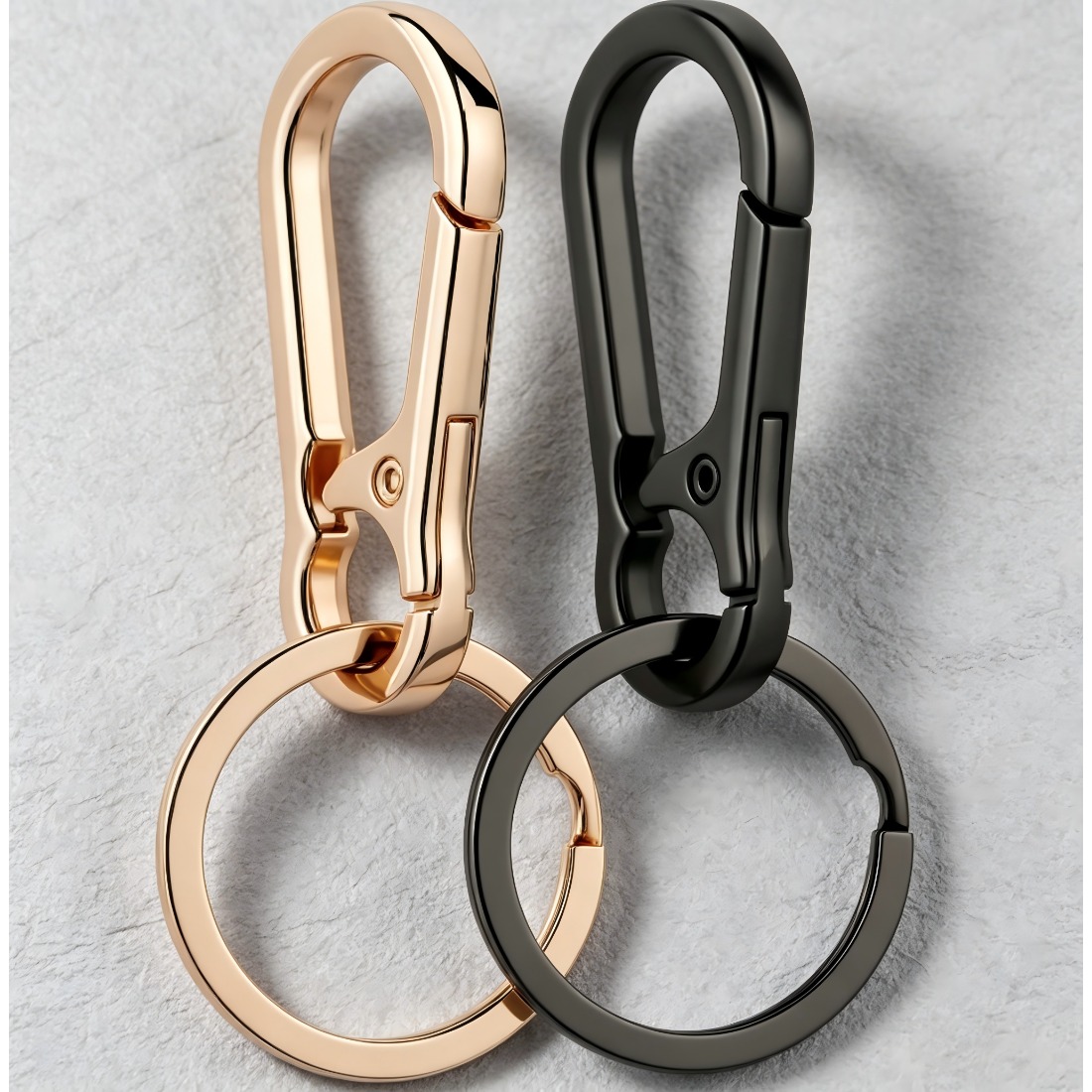 Men'S Accessories Premium - Premium Metal Keychain Clip Portable Key