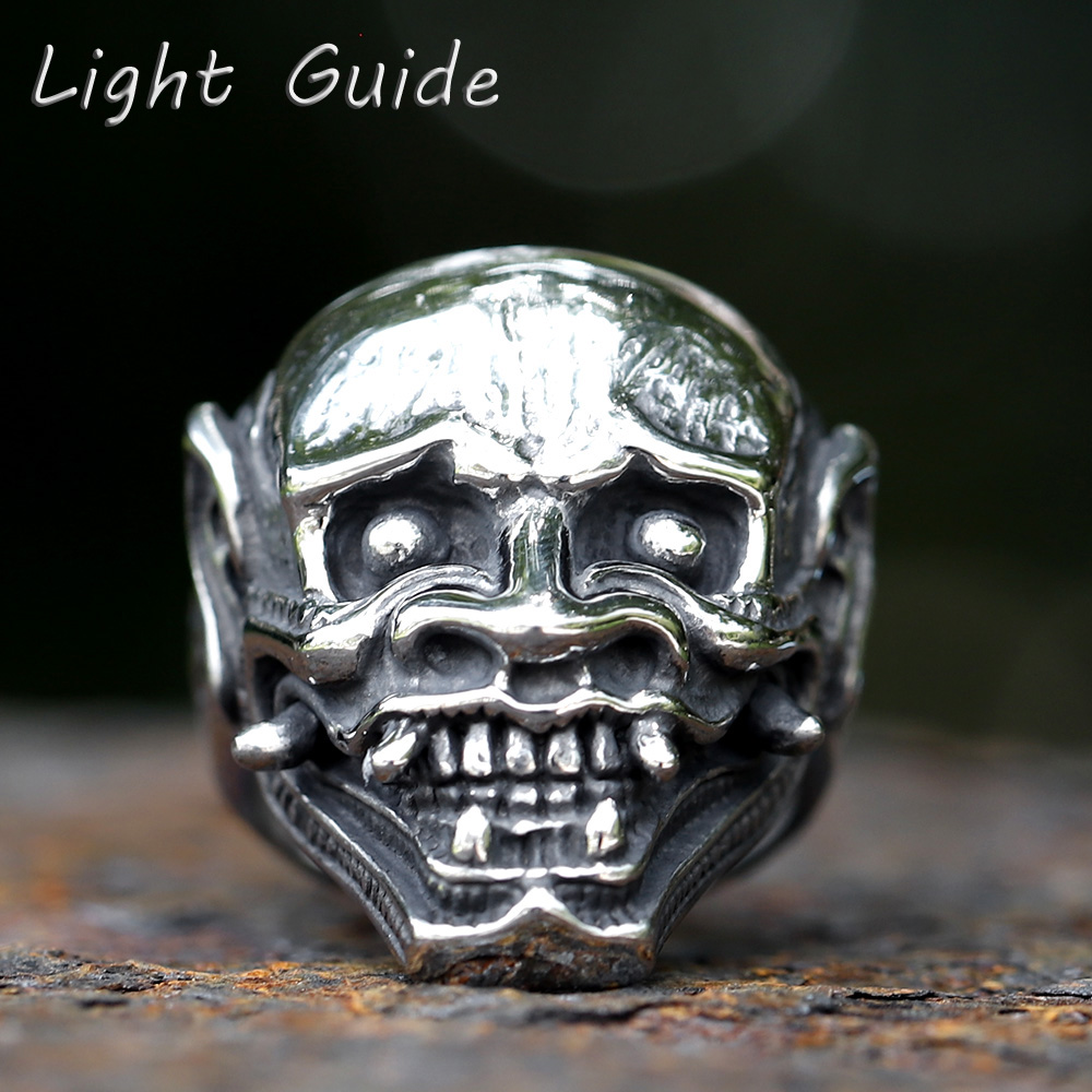 Men Accessories Guide - 023 New Punk Skull Hannya Mask