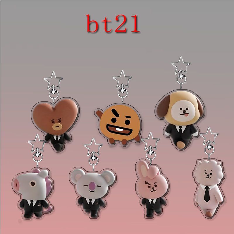 Men'S Accessories Chain - Kawaii BT21 TATA KOYA RJ COOKY