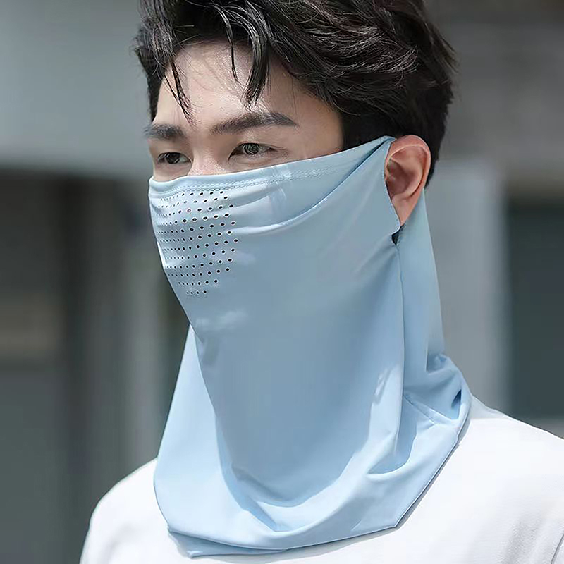 Men Accessories H&M - Ice Silk Sunscreen Mask With Brim
