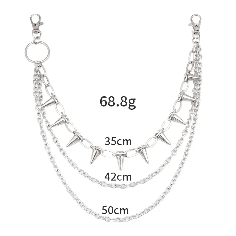 Unisex Hip Hop Punk Rock Metal - Men'S Accessories Chain review and price