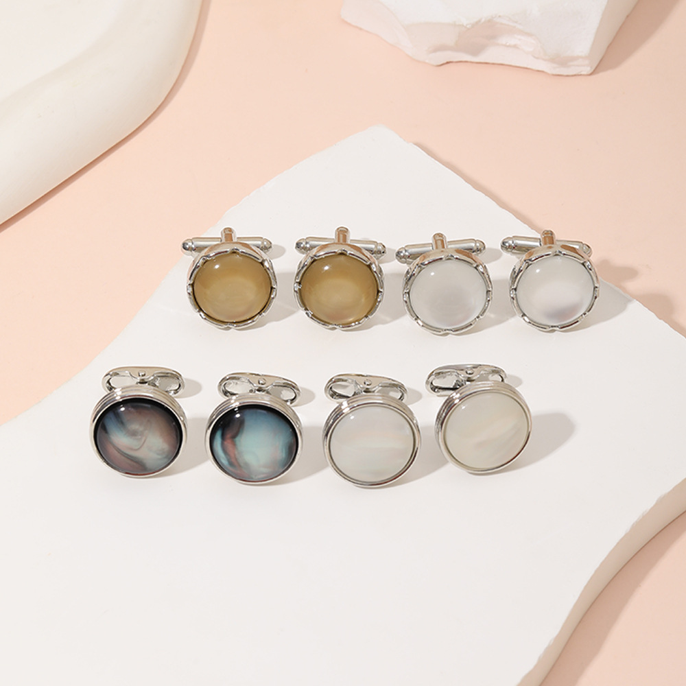 Round Crystal Cufflinks for Me - Men'S Accessories With Suits review and price