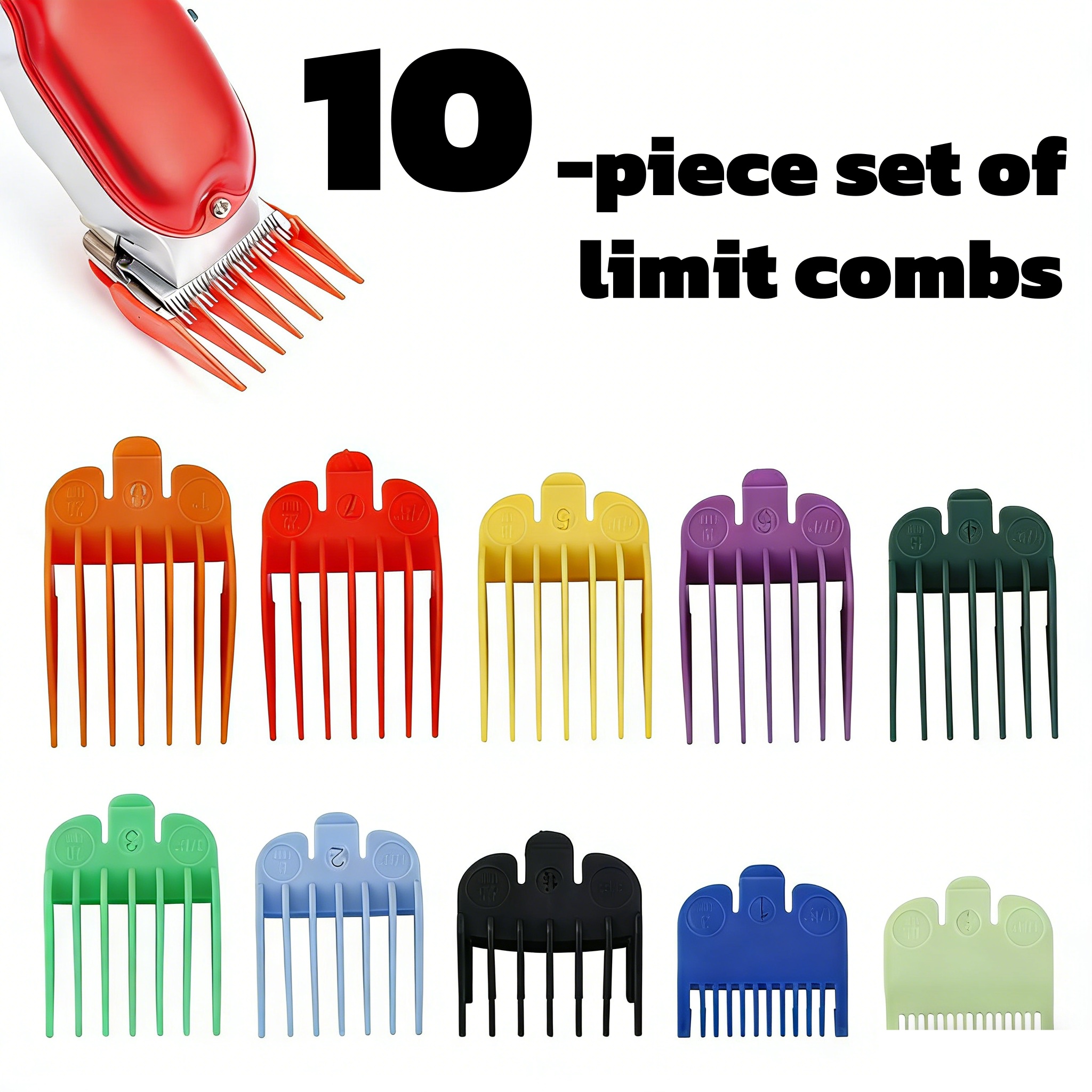 10Pcs Plastic Men Hair Clipper - Men Accessories Guide review and price