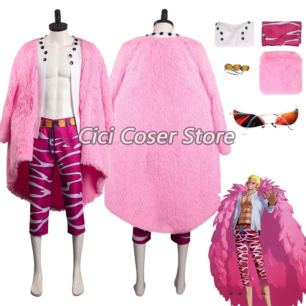 Anime JOKER Donquixote Doflami - Men'S Accessories With Suits review and price