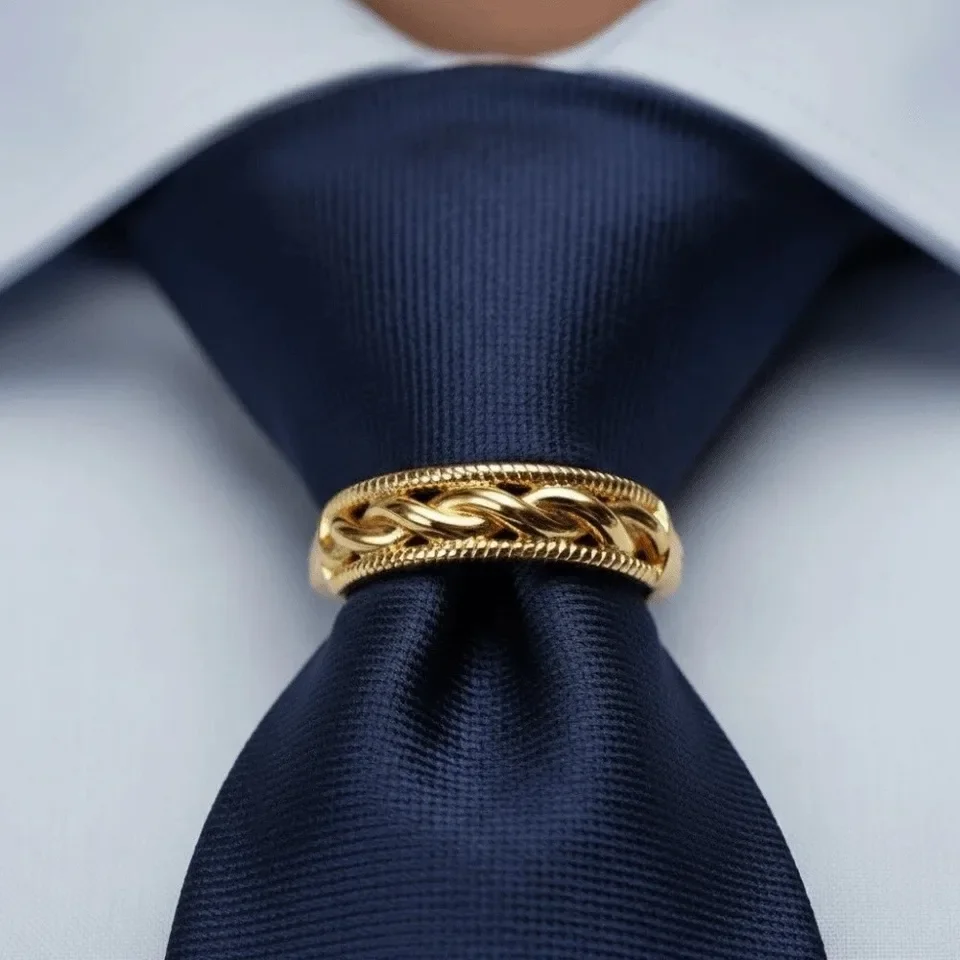 Creative Alloy D-shaped Tie Bu - Men'S Accessories With Suits review and price