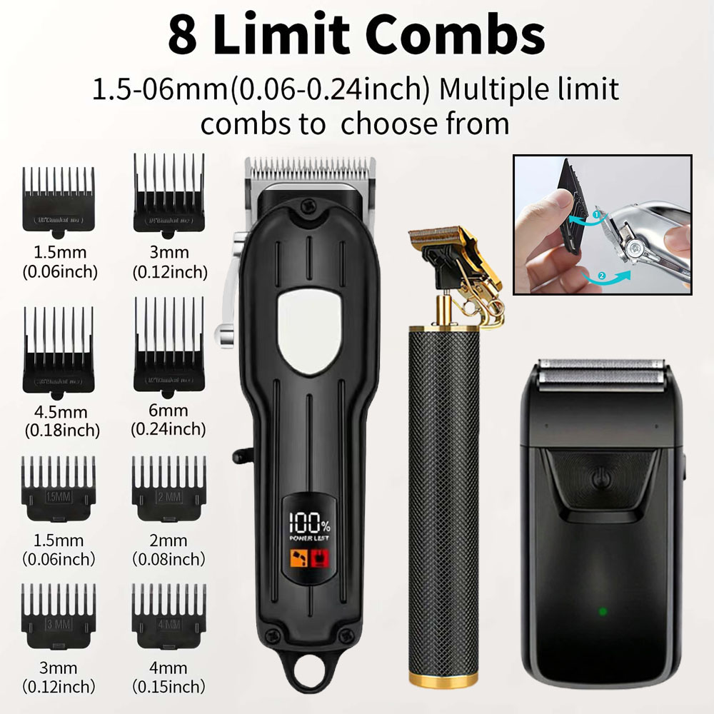 Professional Hair Clipper Set  - Men Accessories Guide review and price