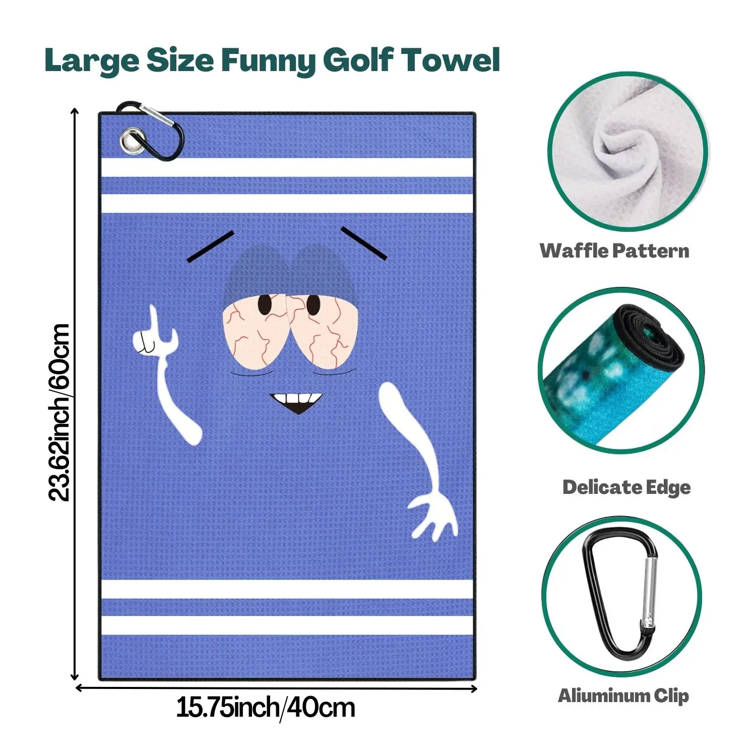 Funny Microfiber Premium Golf  - Men'S Accessories Premium review and price