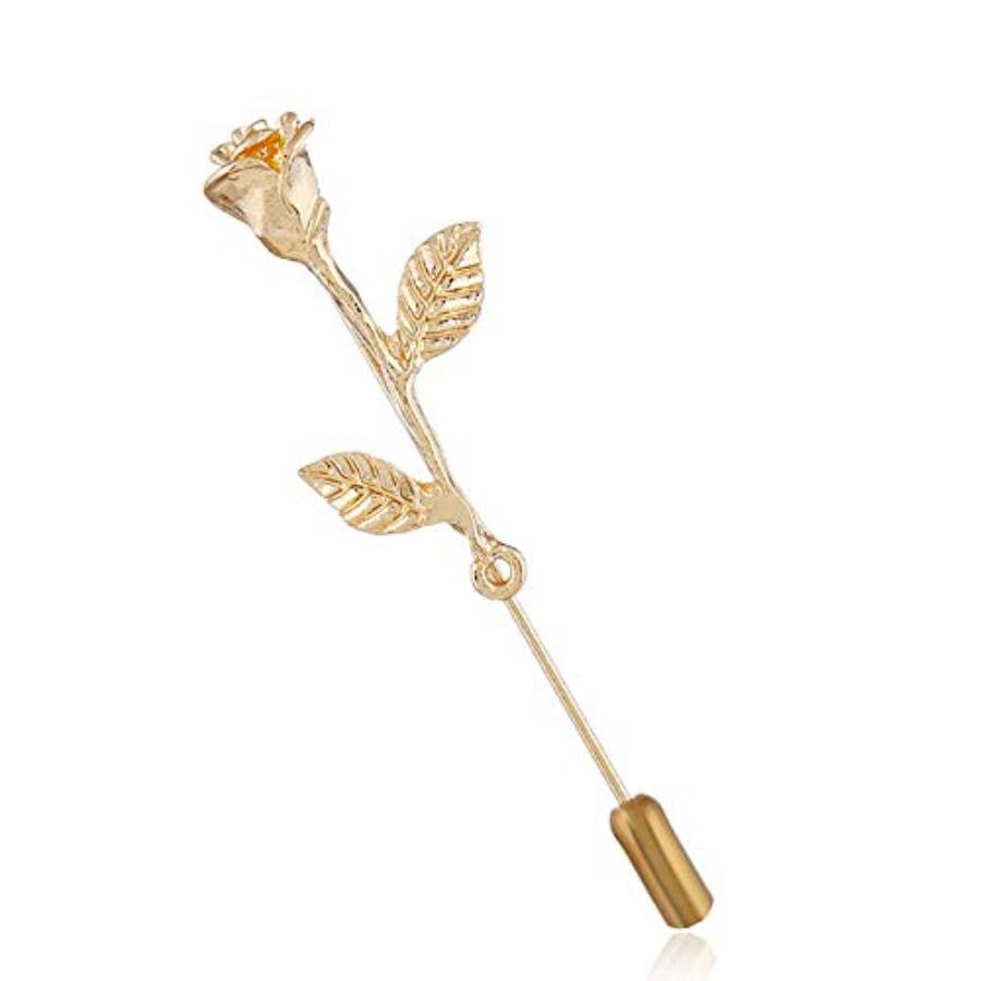 Fashion Men Rose Floral Lapel  - Men'S Accessories With Suits review and price