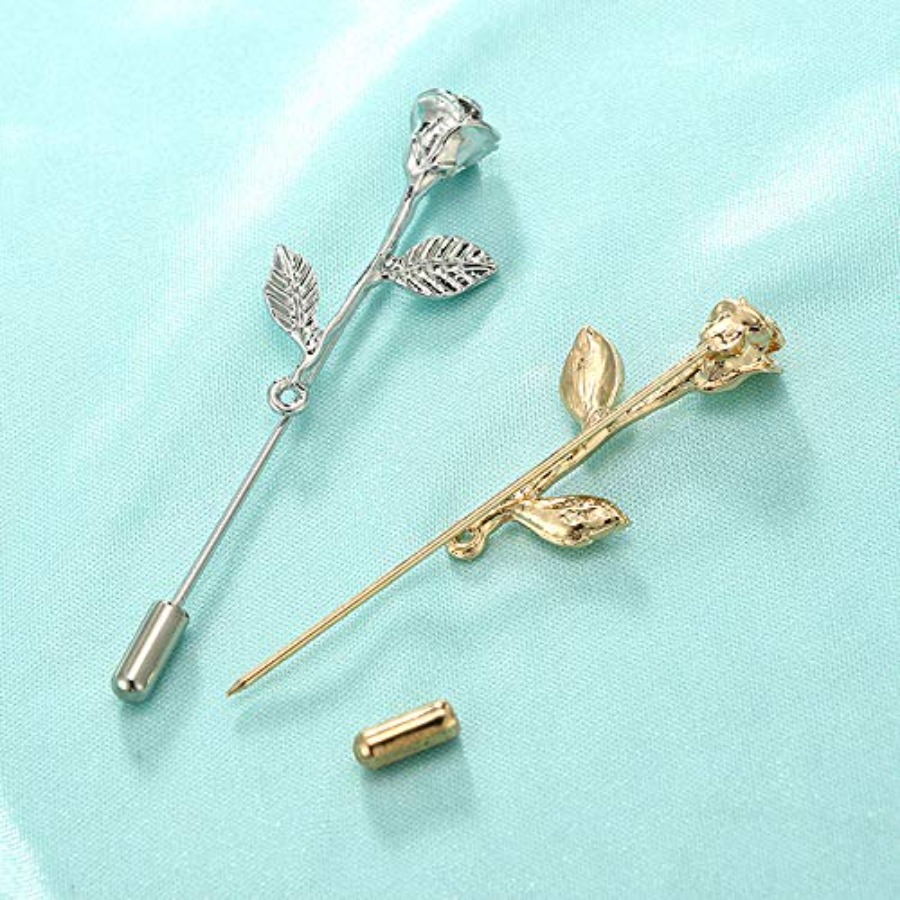 Fashion Men Rose Floral Lapel  - Men'S Accessories With Suits review and price