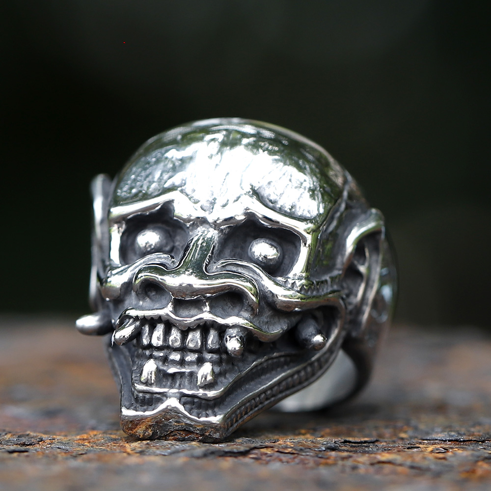 023 New Punk Skull Hannya Mask - Men Accessories Guide review and price