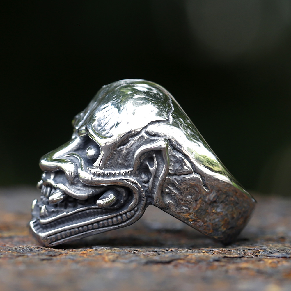 023 New Punk Skull Hannya Mask - Men Accessories Guide review and price