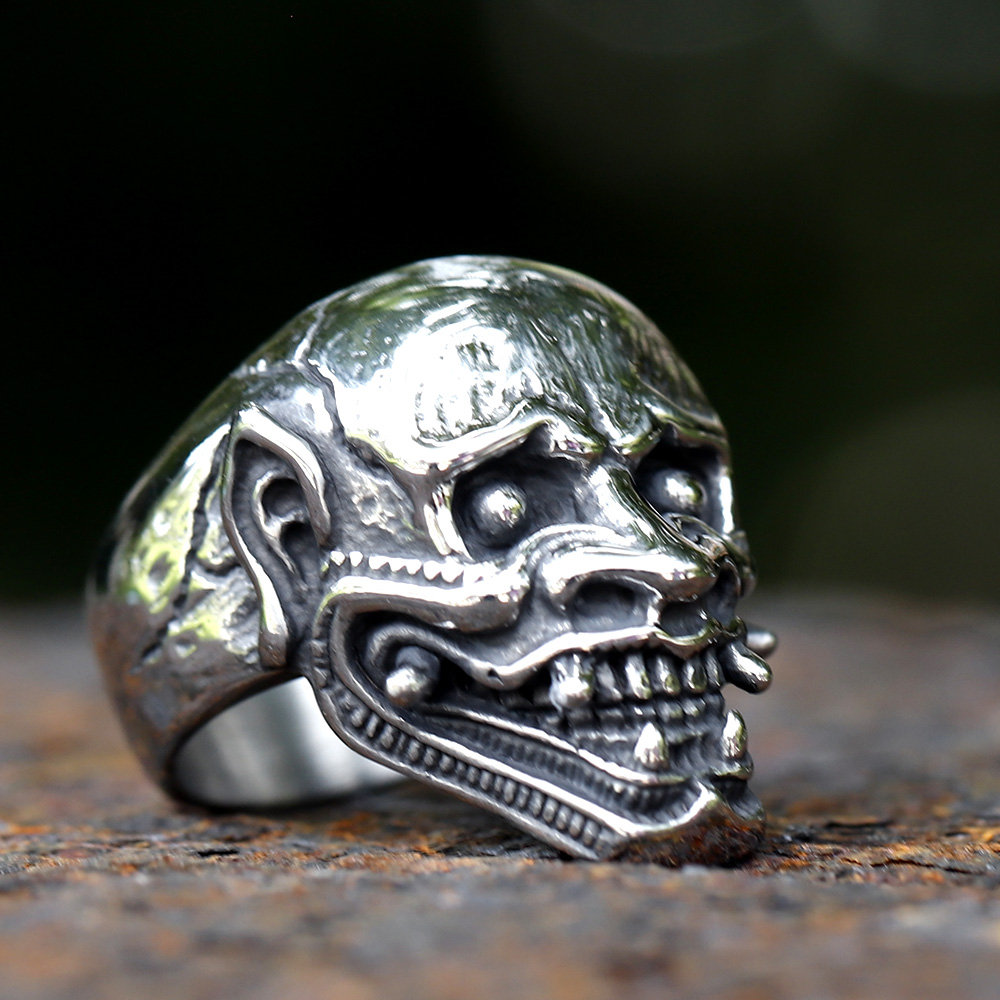 023 New Punk Skull Hannya Mask - Men Accessories Guide review and price