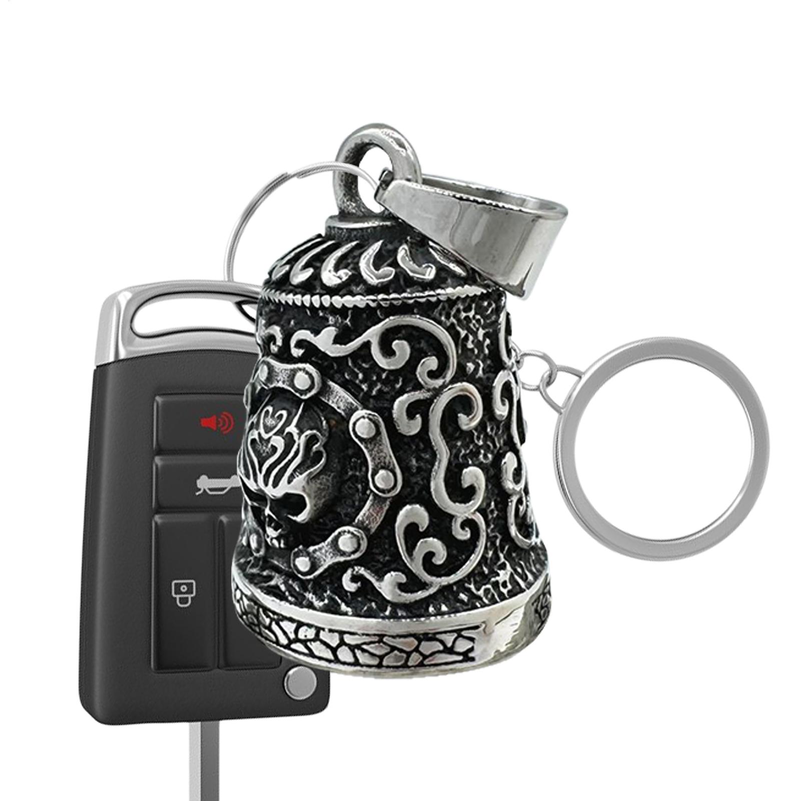 Skull Bell Charm Motorcycle Be - Men'S Accessories Chain review and price