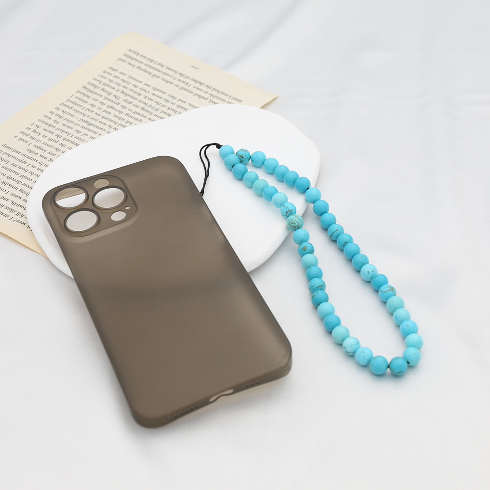 8MM Blue Turquoise Beaded Mobi - Men'S Accessories Chain review and price