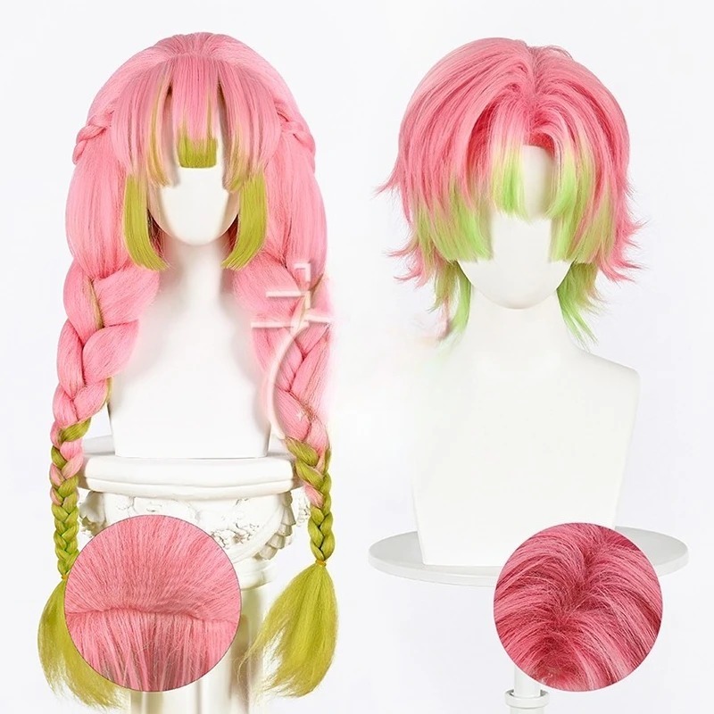 Kanroji Mitsuri Cosplay Wig Pi - Men'S Accessories With Suits review and price