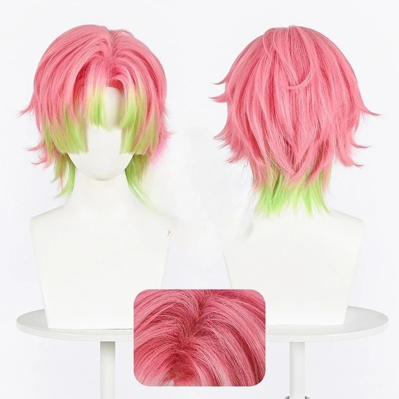 Kanroji Mitsuri Cosplay Wig Pi - Men'S Accessories With Suits review and price