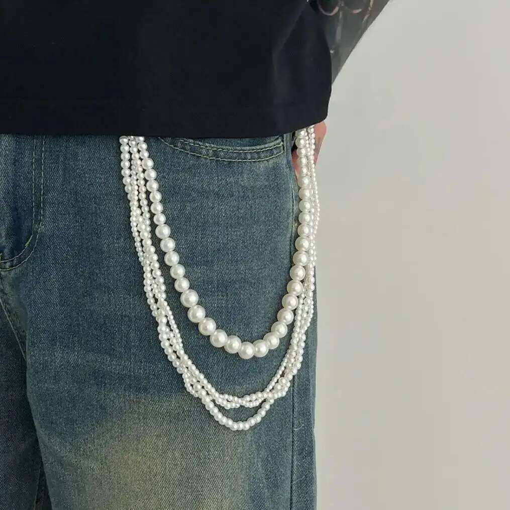 Lacteo Goth Multi Layer Imitat - Men'S Accessories Chain review and price