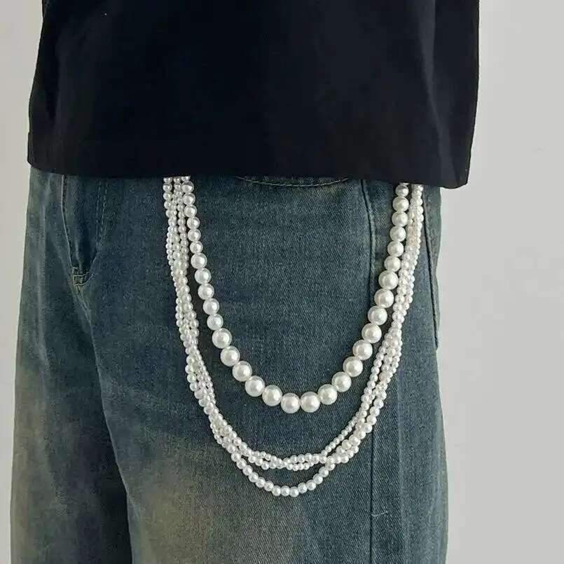 Lacteo Goth Multi Layer Imitat - Men'S Accessories Chain review and price