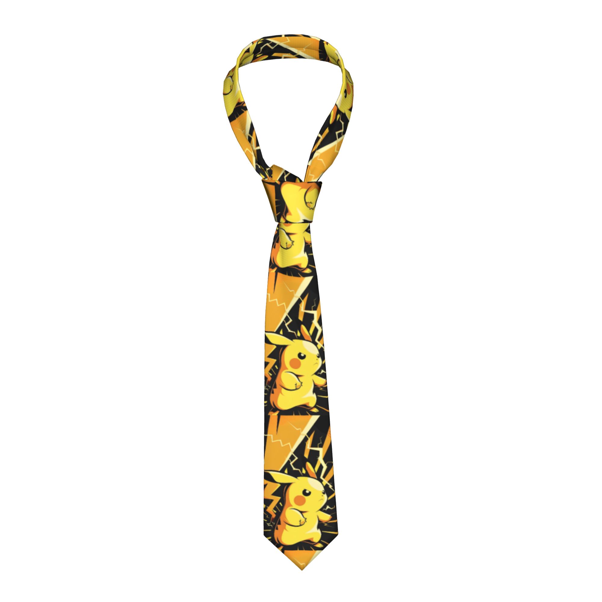 Cute Pikachu Neckties Men Slim - Men'S Accessories Office review and price