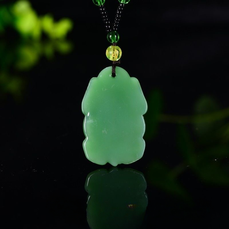 Natural Green Jade Golden Toad - Men'S Accessories Chain review and price