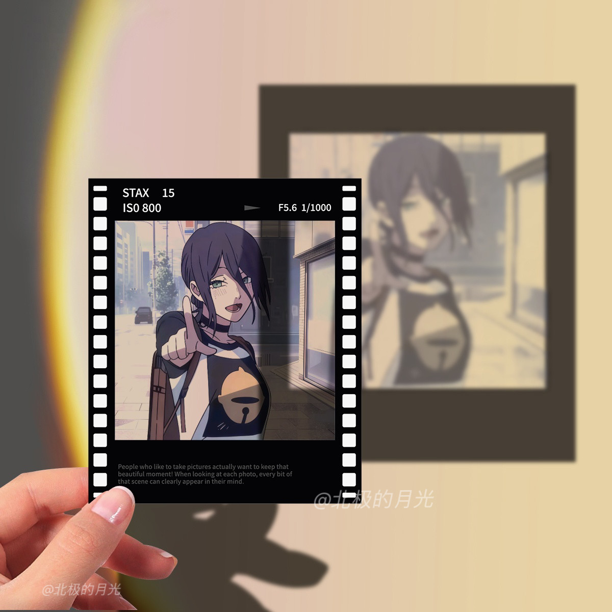 Chainsaw Man Reze Arc Polaroid - Men Accessories For Gift review and price