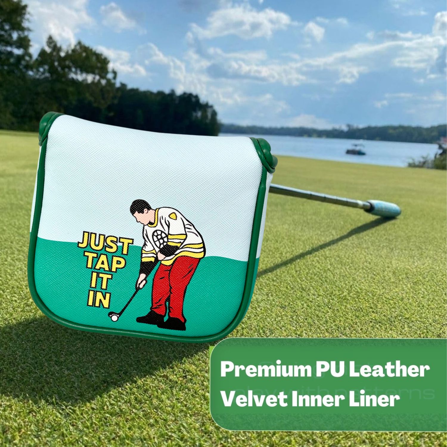 Funny PU Leather Golf Putter C - Men'S Accessories Premium review and price