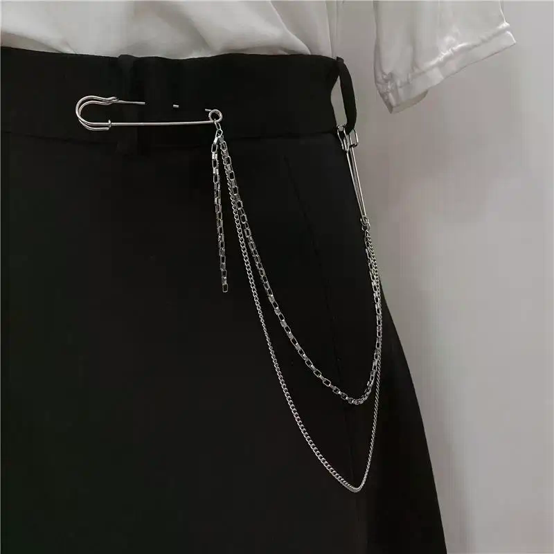 New Punk Double Layered Pants  - Men'S Accessories Chain review and price