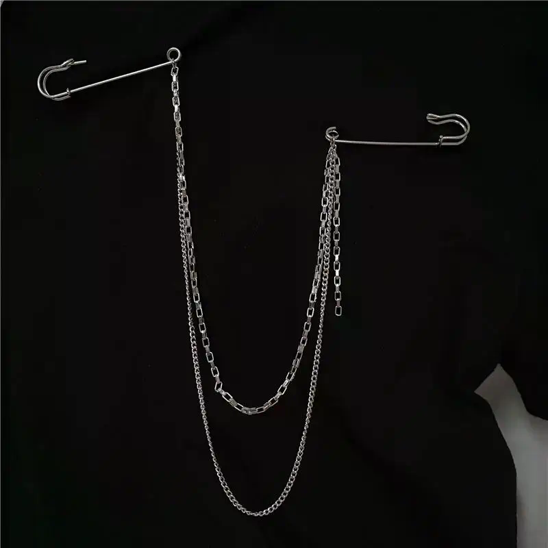 New Punk Double Layered Pants  - Men'S Accessories Chain review and price