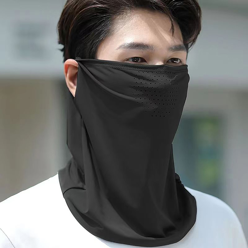 Ice Silk Sunscreen Mask With B - Men Accessories H&M review and price