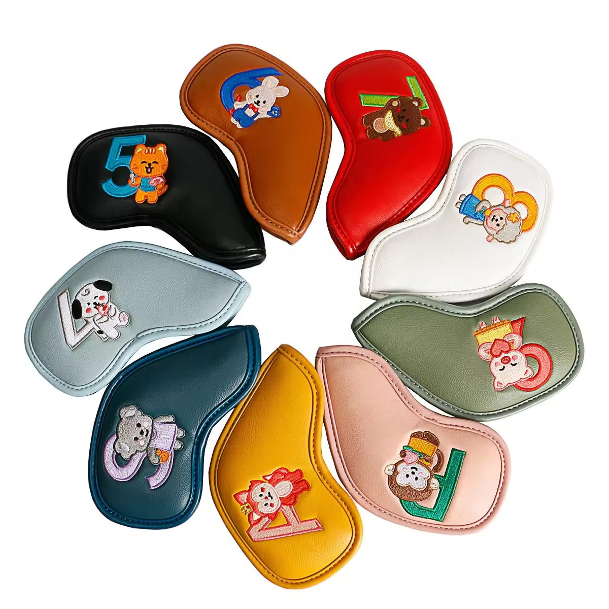 9Pcs Cute Cartoon Animal Golf  - Men Accessories For Gift review and price