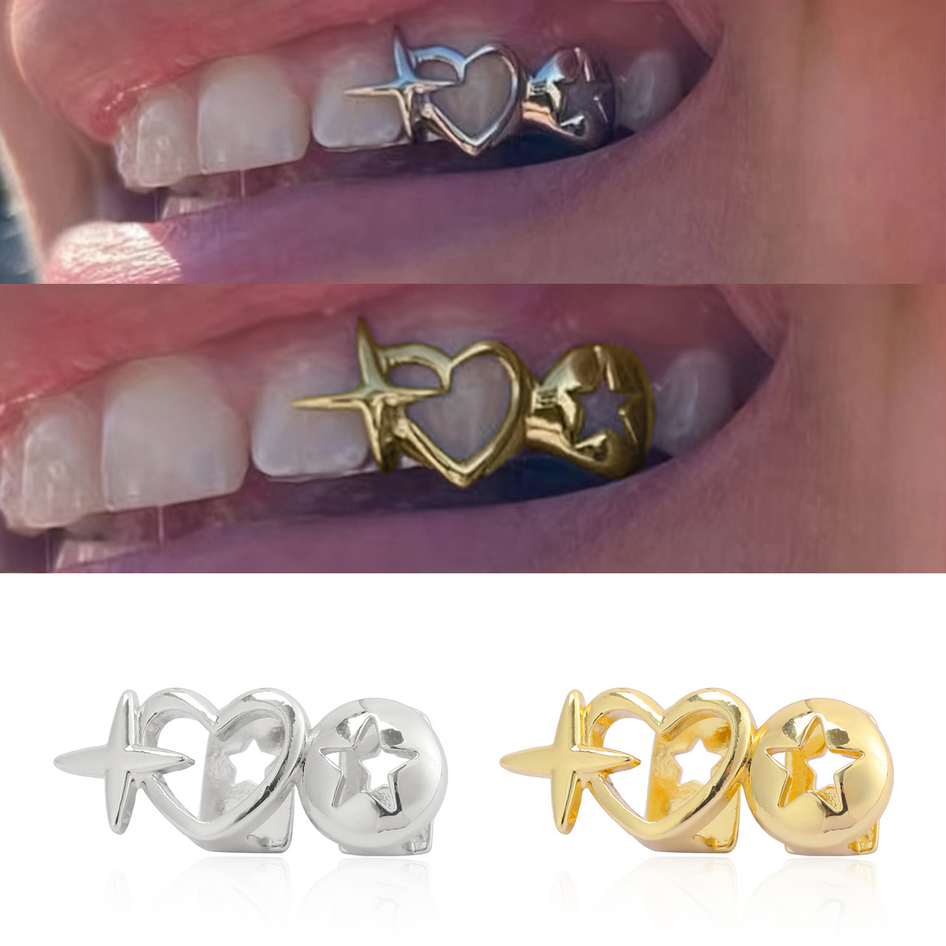 Punk Hip Hop Hollow Heart Teet - Men Accessories H&M review and price