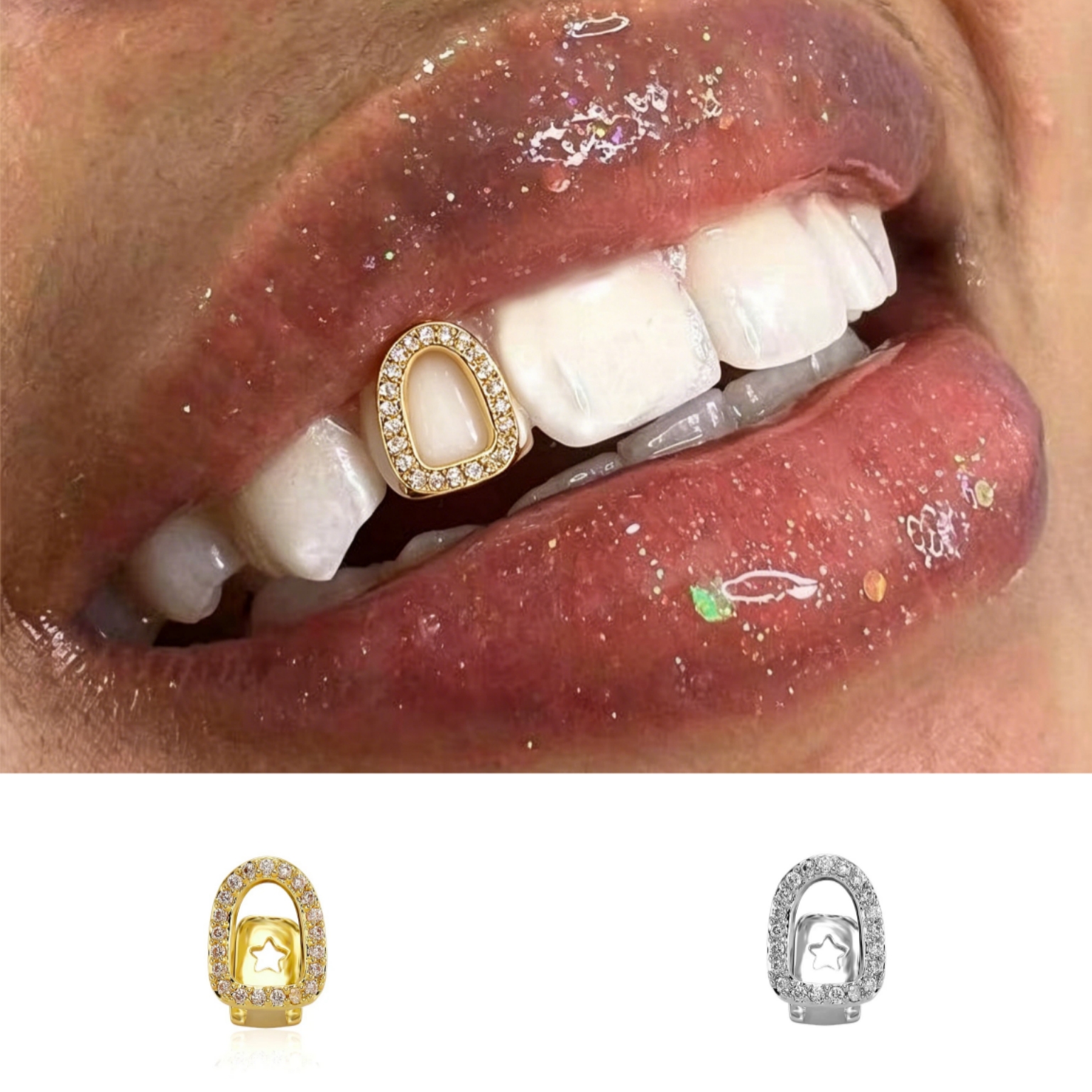 Hip Hop Single Full CZ Stone H - Men Accessories H&M review and price
