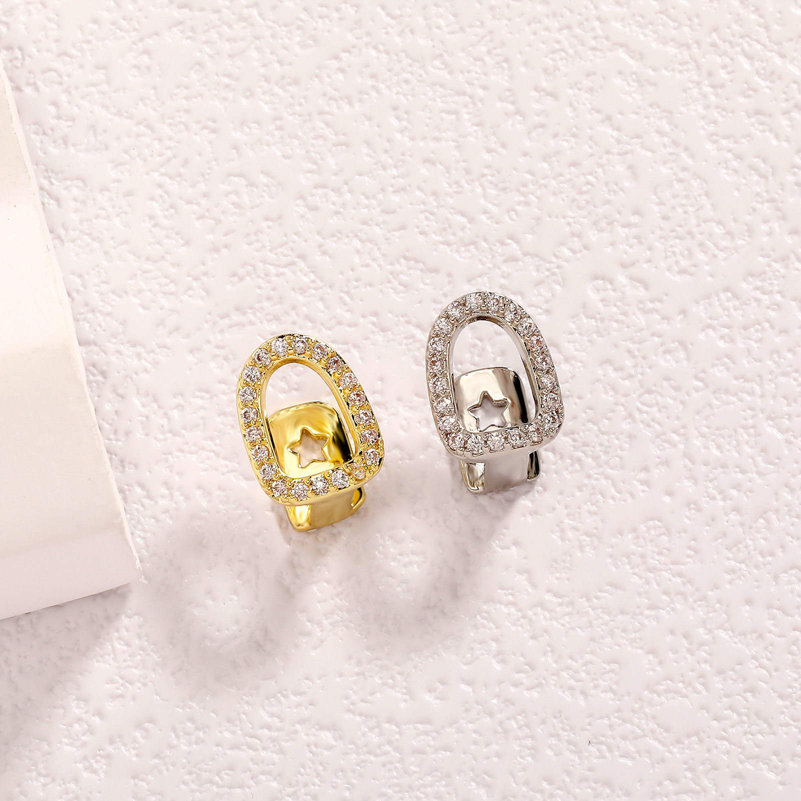 Hip Hop Single Full CZ Stone H - Men Accessories H&M review and price
