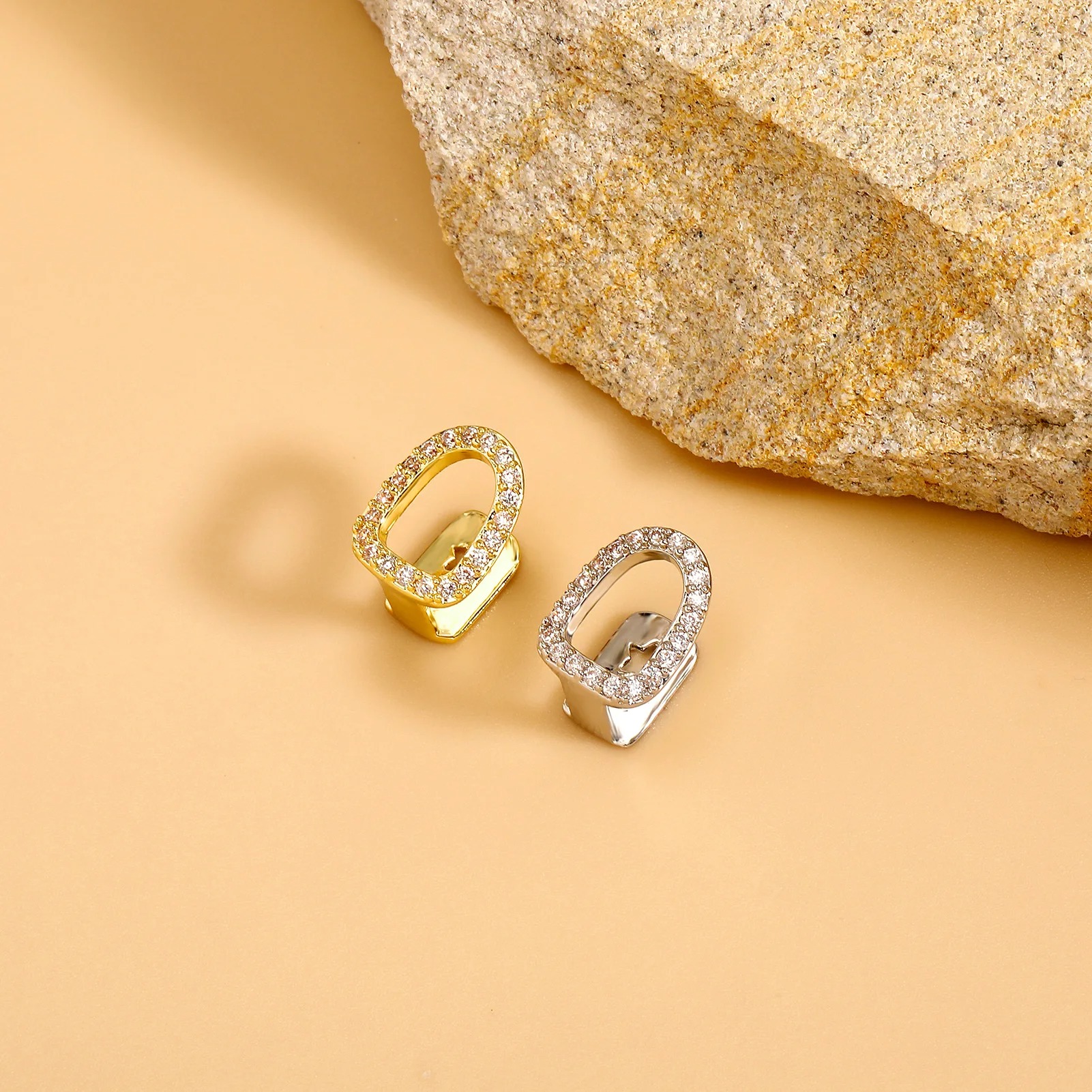 Hip Hop Single Full CZ Stone H - Men Accessories H&M review and price